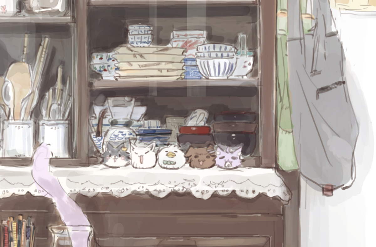 ミオしゃのごはん