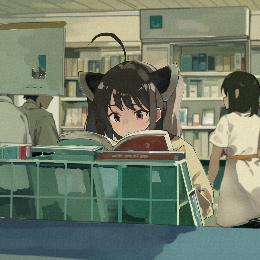 本屋にいるきりたん