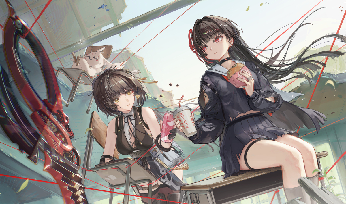 空中ジャンクフード会