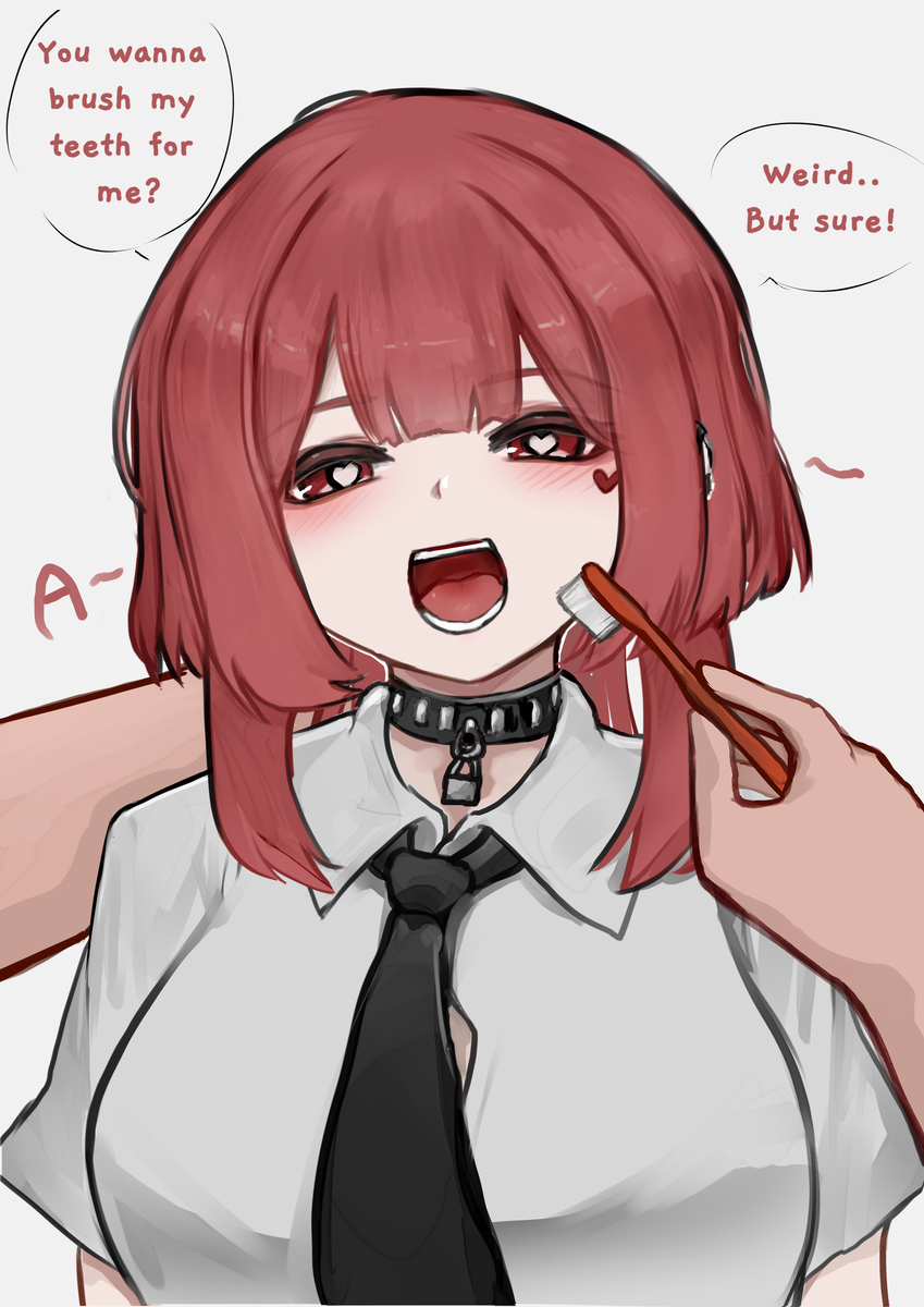 Brush teeth