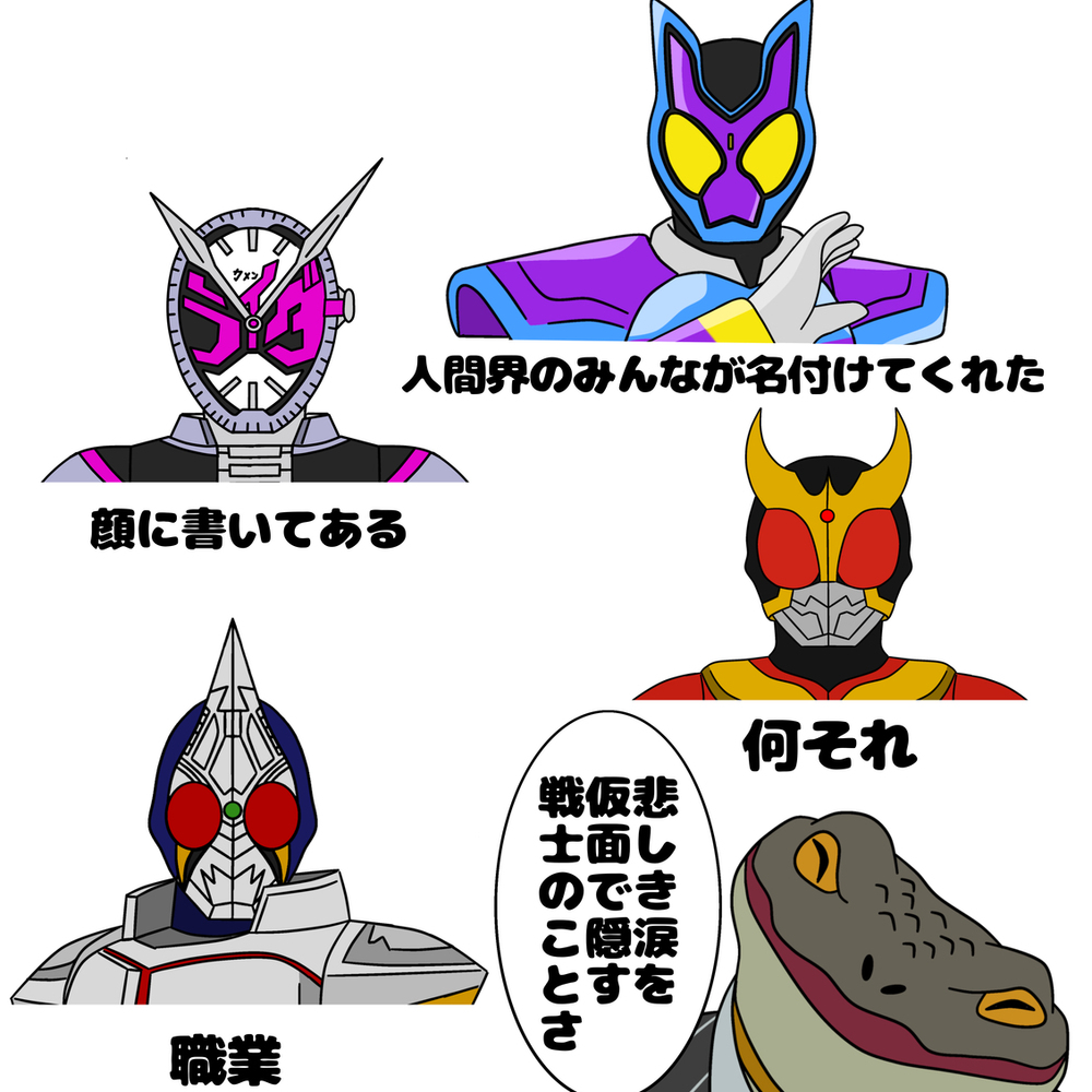 仮面ライダーとは