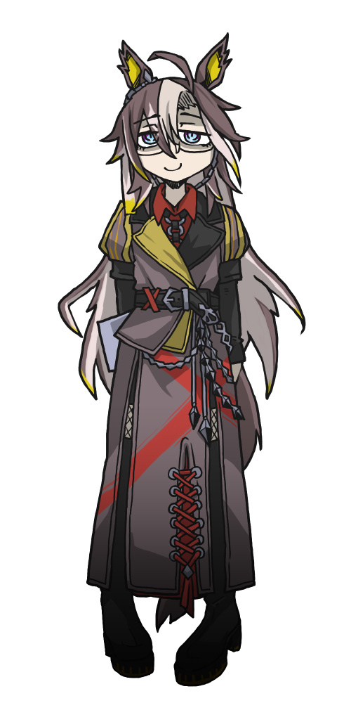 Helltaker立ち絵風ステゴ一族+マックちゃん