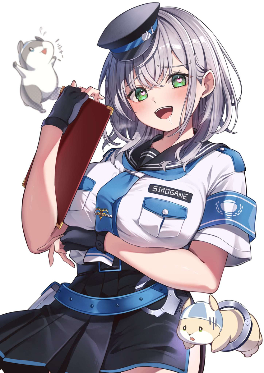 セーラー警察×ノエル団長 「そ、そこのキミちょっとお話いいかな？