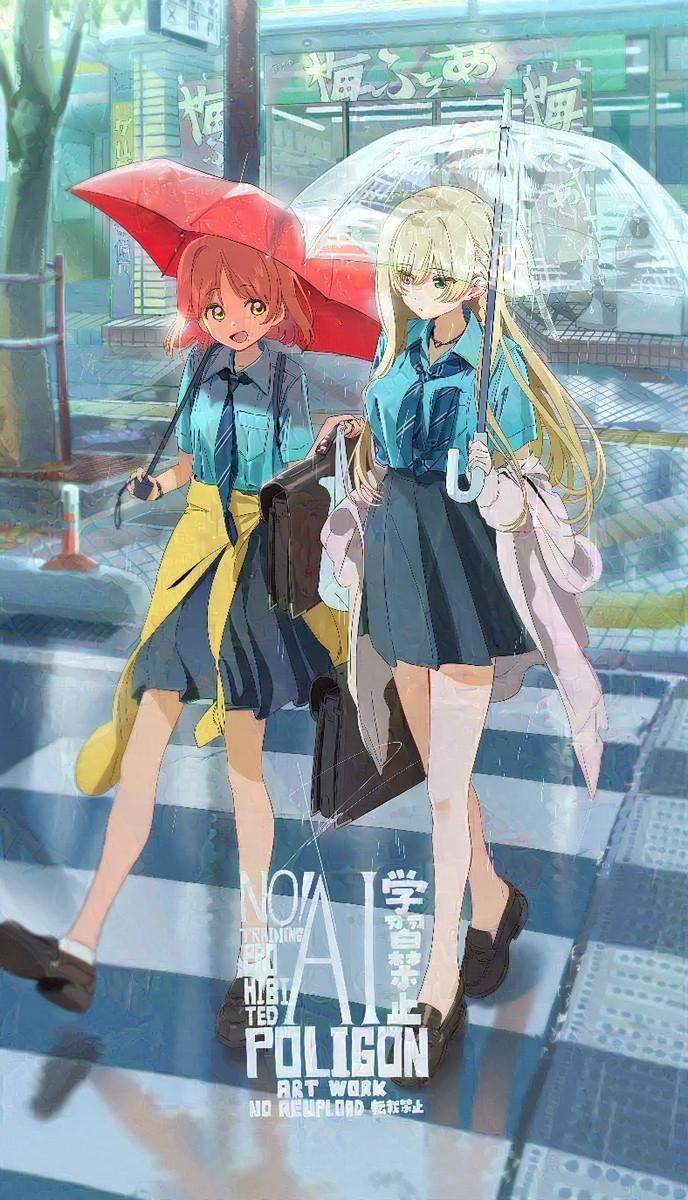 梅雨だからと雨の絵を描いたら梅雨前線いなくなっちゃったの巻
