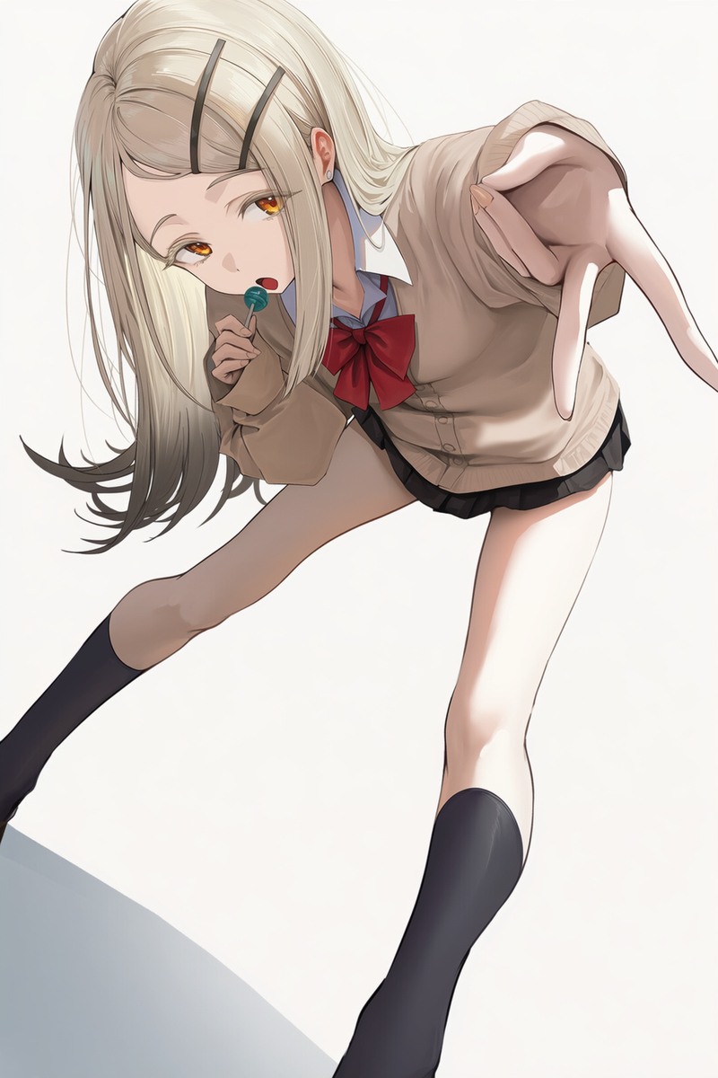 逆さピースのギャル広さん