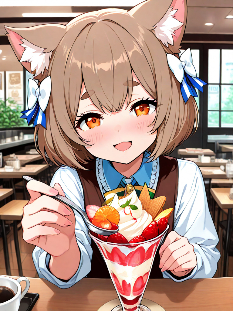 あーん♡てしてくれる男の娘
