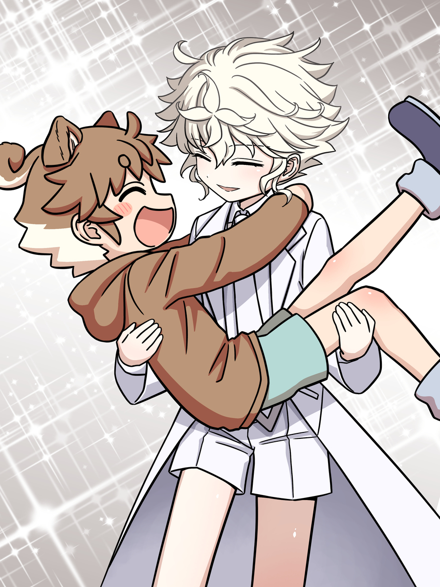 白のお姫様抱っこ！