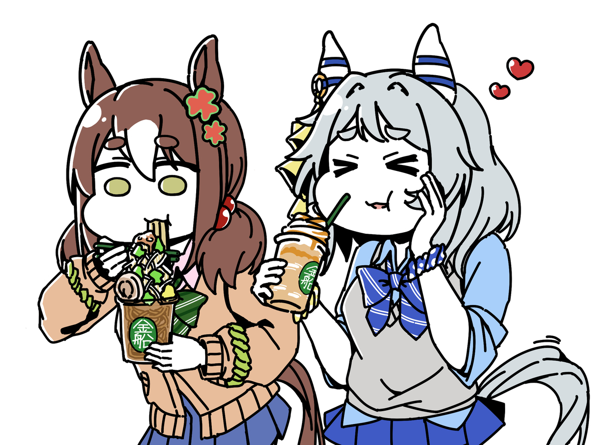 買い食いギャル娘