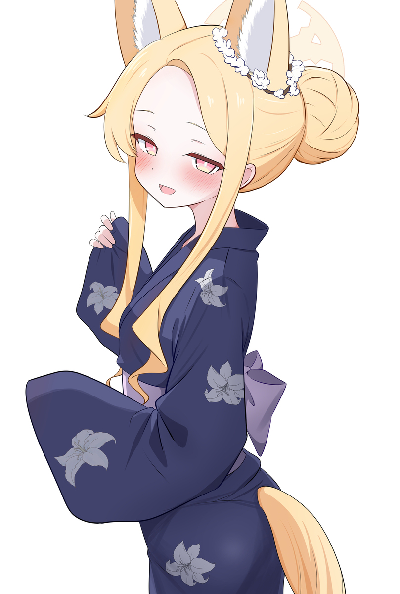 セイアと浴衣