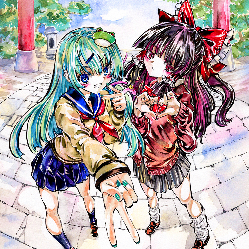 JK 早苗&霊夢