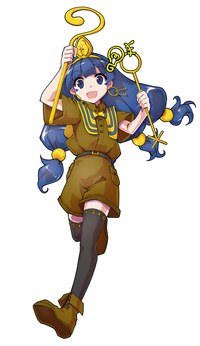 バトルっぽい馴子立ち絵 表情差分（再投稿）
