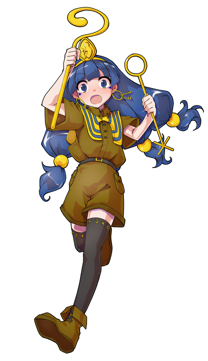 バトルっぽい馴子立ち絵 表情差分（再投稿）