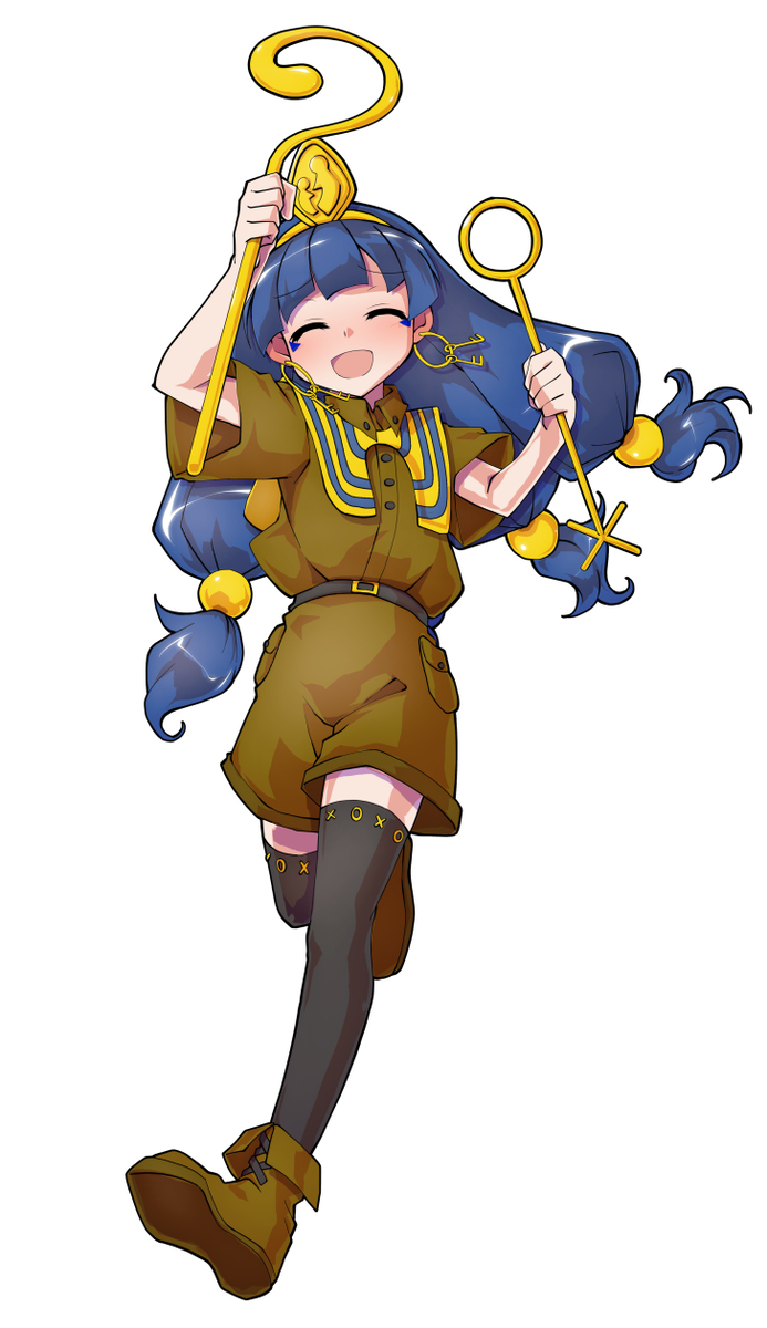 バトルっぽい馴子立ち絵 表情差分（再投稿）