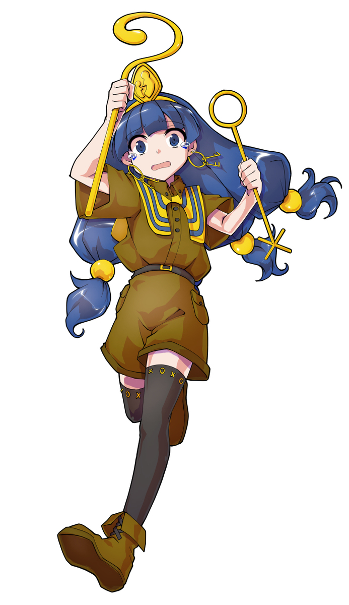 バトルっぽい馴子立ち絵 表情差分（再投稿）
