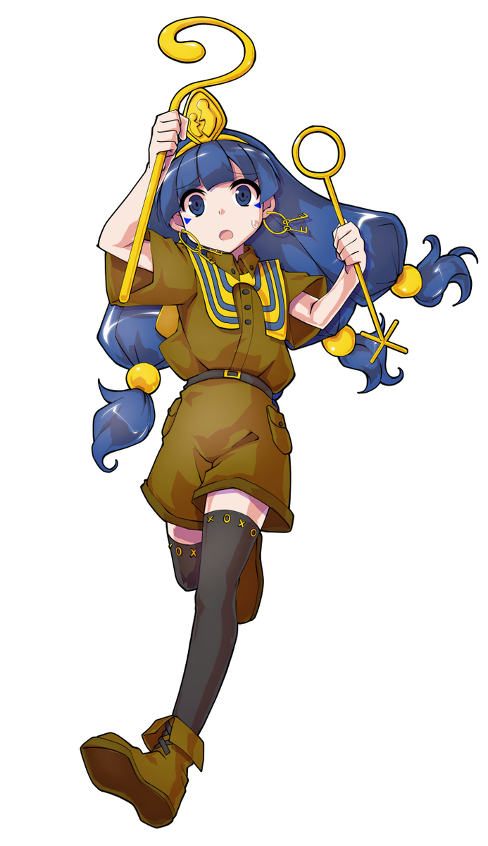 バトルっぽい馴子立ち絵 表情差分（再投稿）