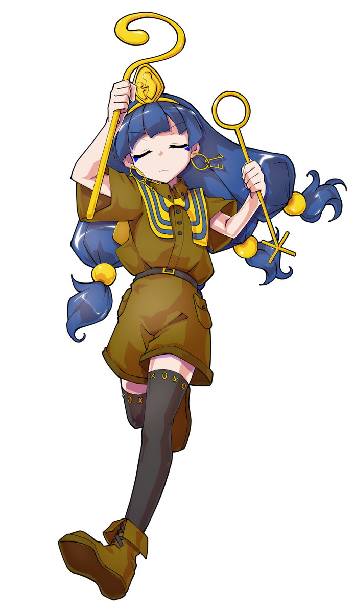 バトルっぽい馴子立ち絵 表情差分（再投稿）