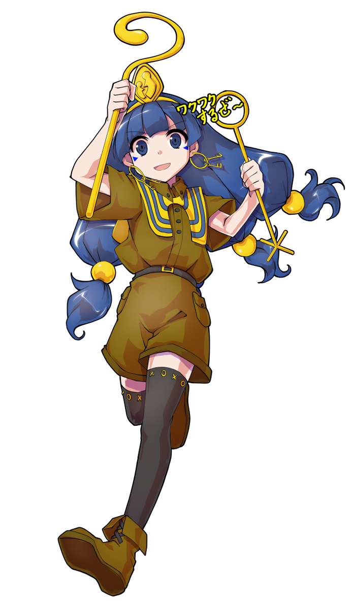 バトルっぽい馴子立ち絵 表情差分（再投稿）