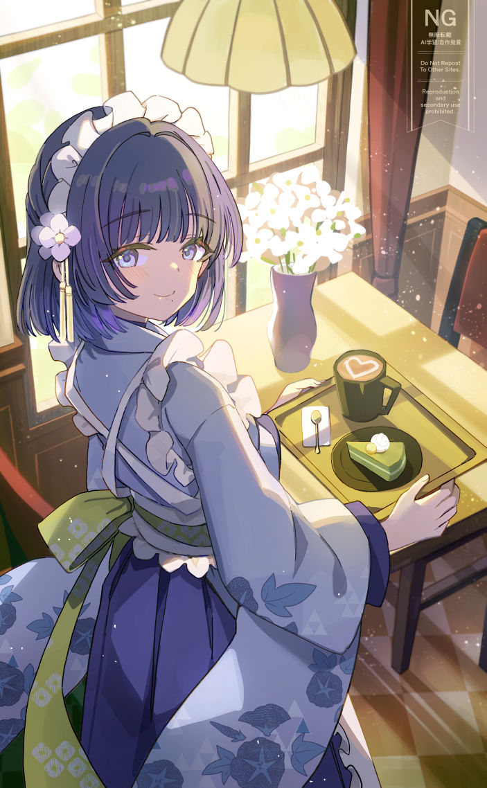 和風メイド💜秦谷美鈴