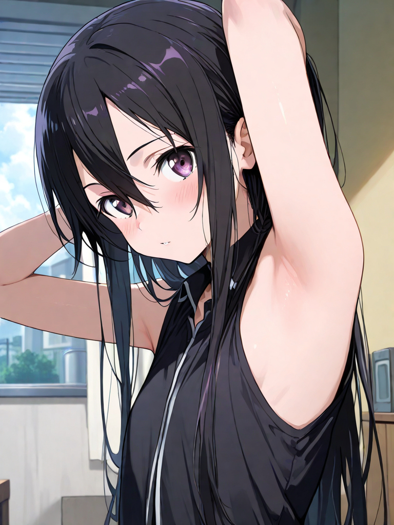 男の娘の脇