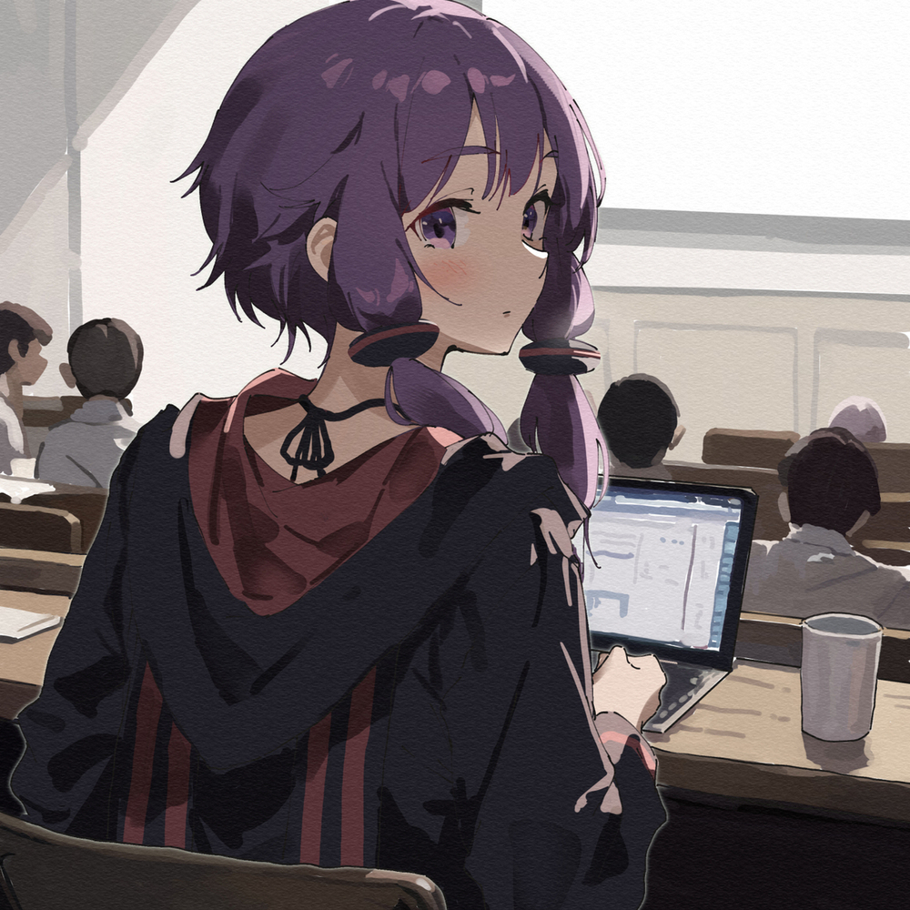講義中のゆかりさん