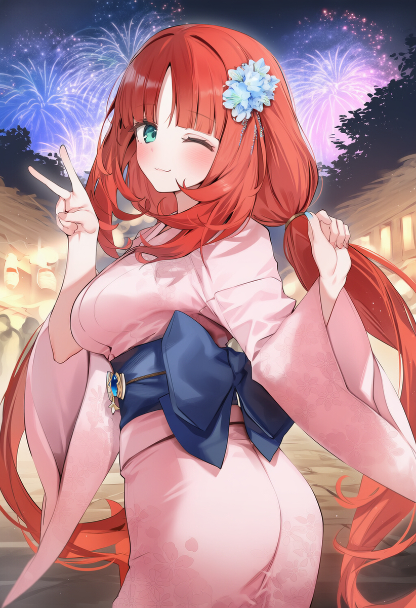 浴衣ニィロウ 【原神】