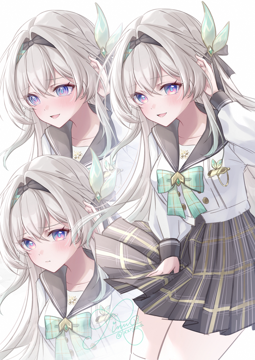 新しい服…どうかな……？
