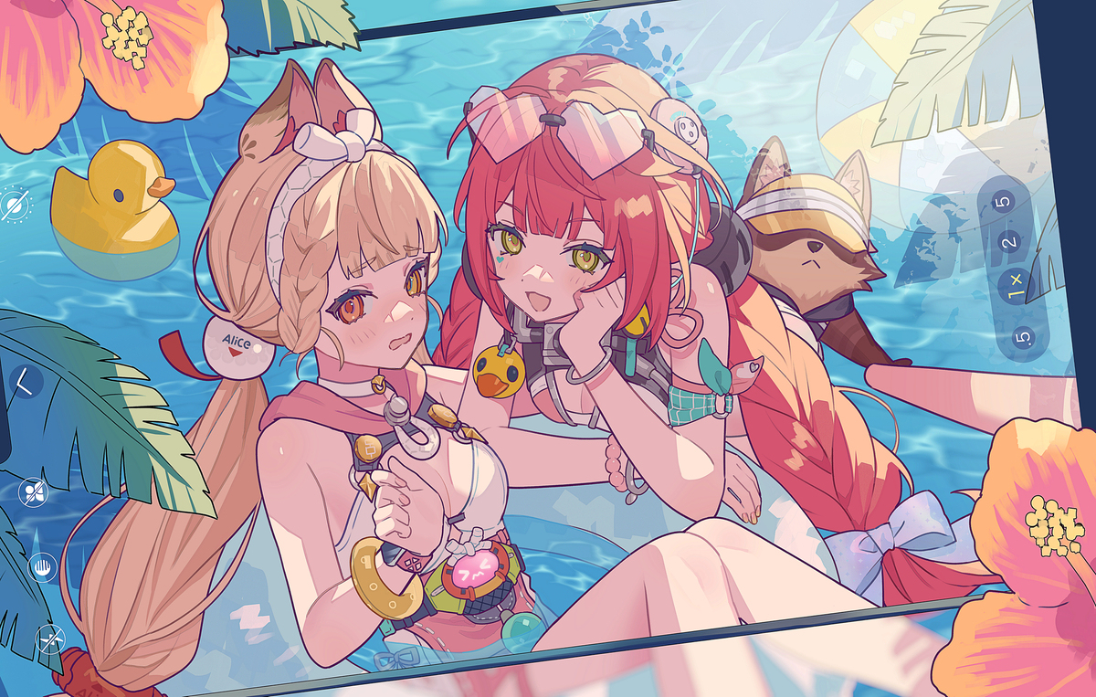 浮波柚葉＋アリス