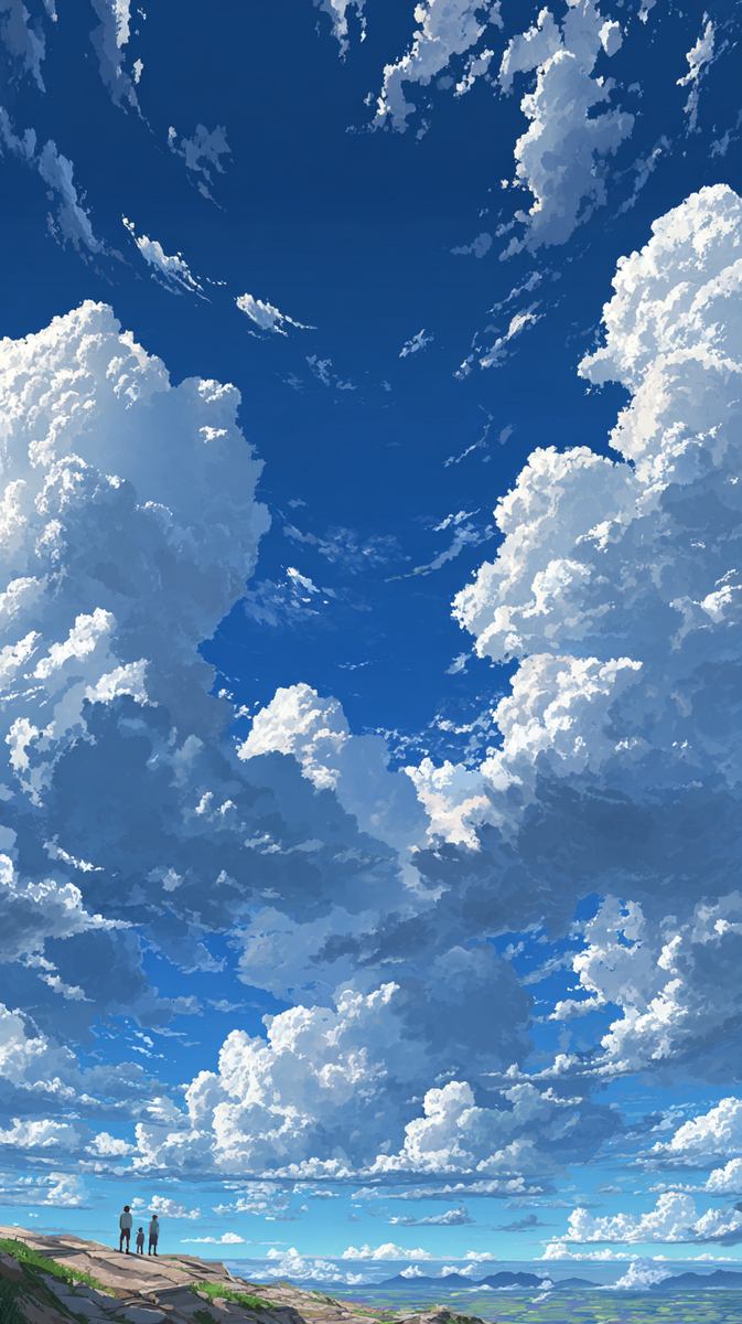 夏の青空