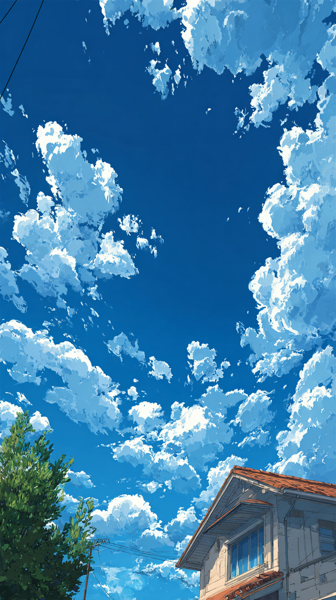 夏の青空