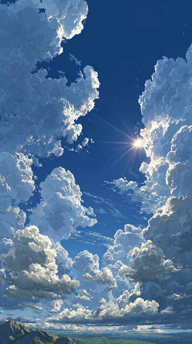 夏の青空
