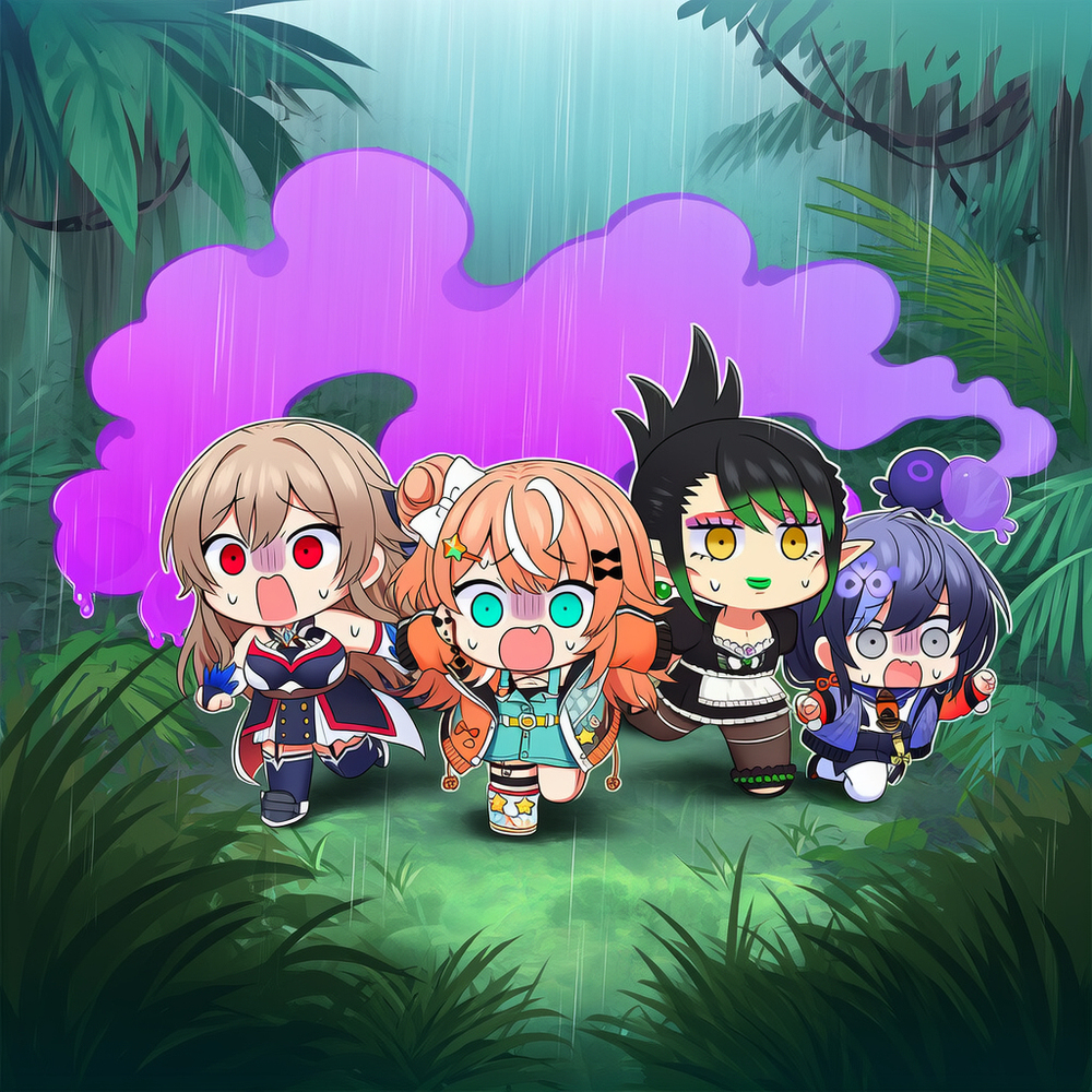 NovelAI めちゃかわ連合PEAKコラボイラストまとめ