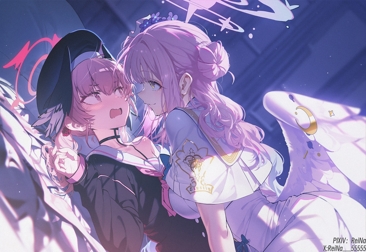 聖園ミカ &  下江コハル