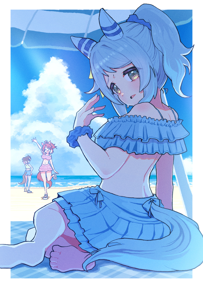 フリル水着ミラ子