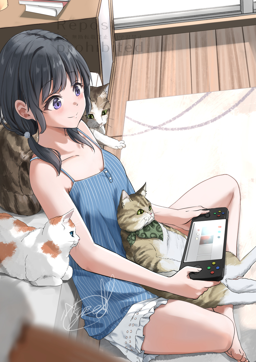 ゲームをする休日