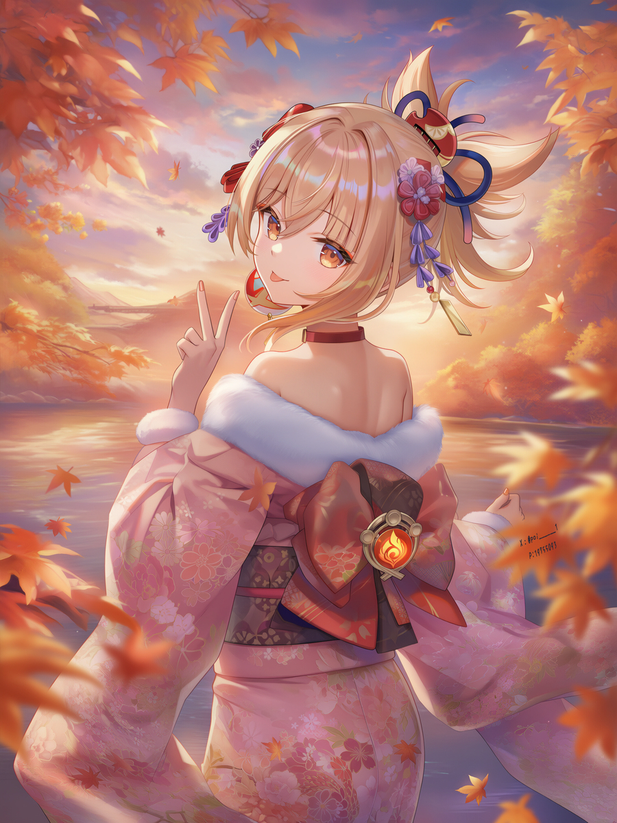 和服的宵宫
