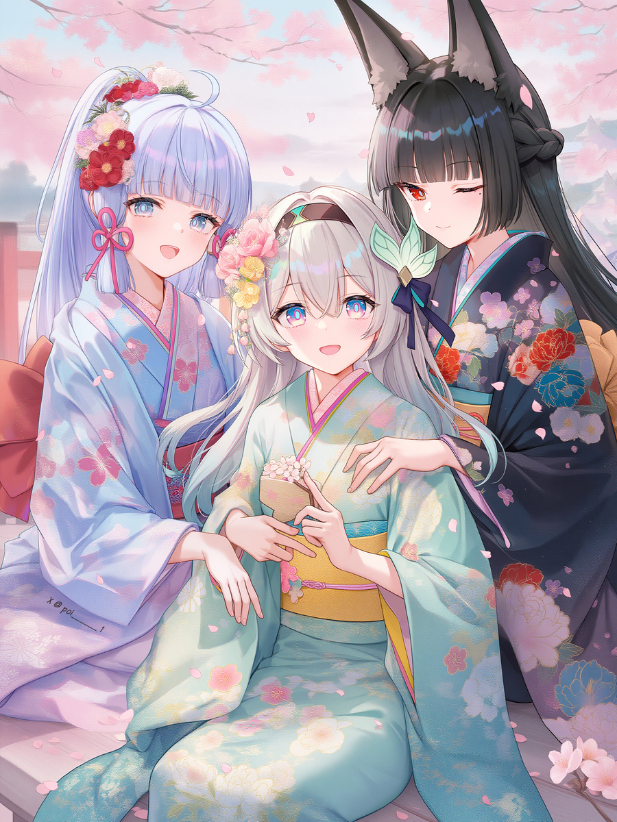神里绫华与流萤与星见雅