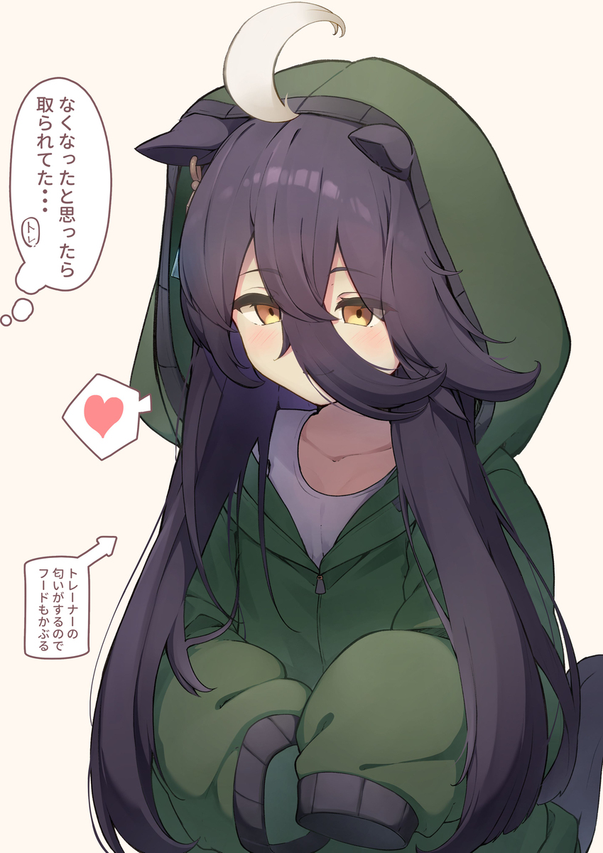 カフェさんは猫っぽいので服を置いておくと奪ってきます