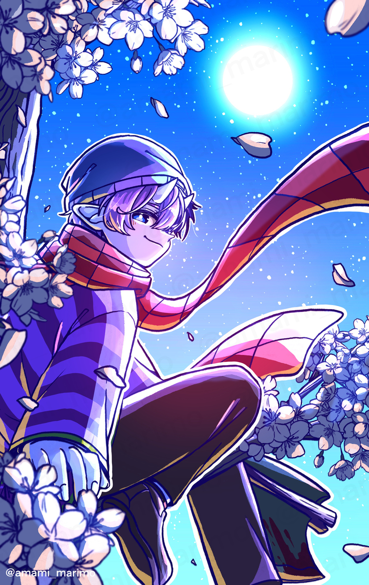 夜桜