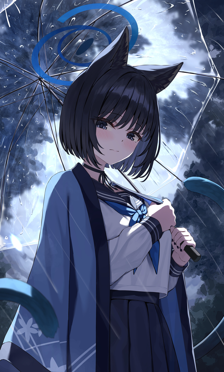 雨の日キキョウ
