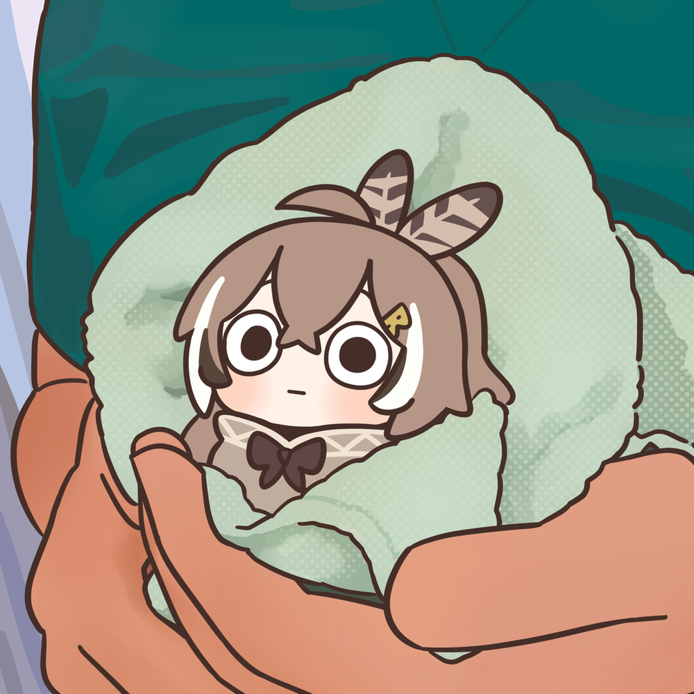 owl in a towel