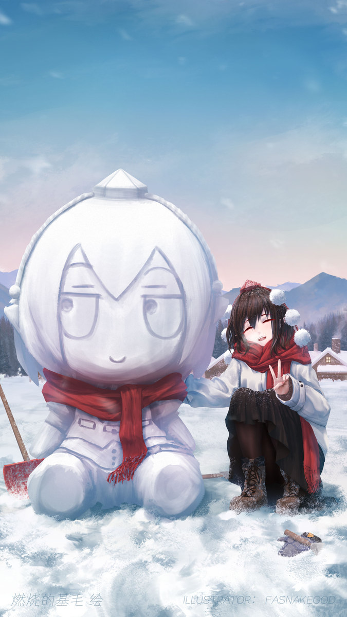 堆雪人的女孩