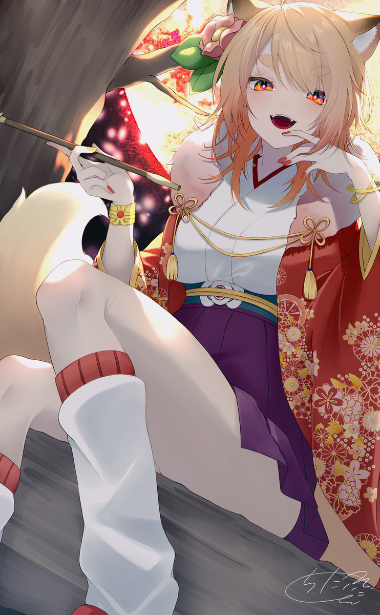 紅い狐