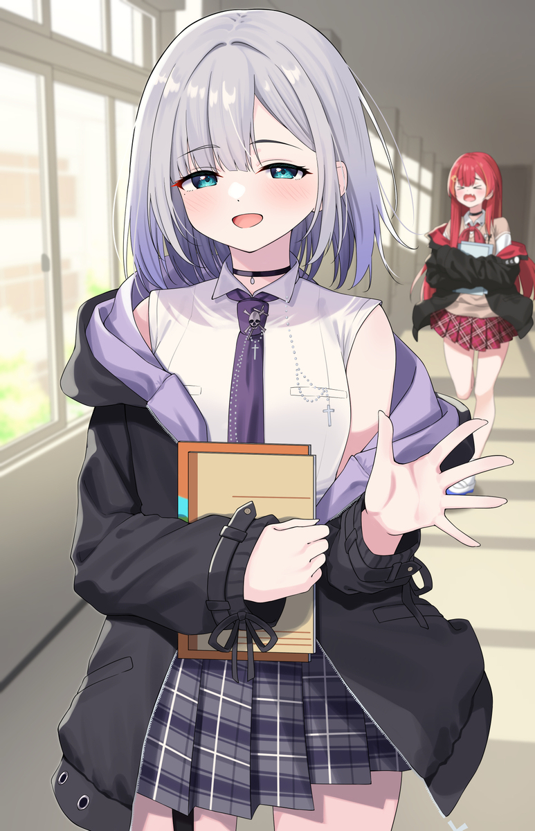 すれ違うときに手を振ってくれる花芽さん