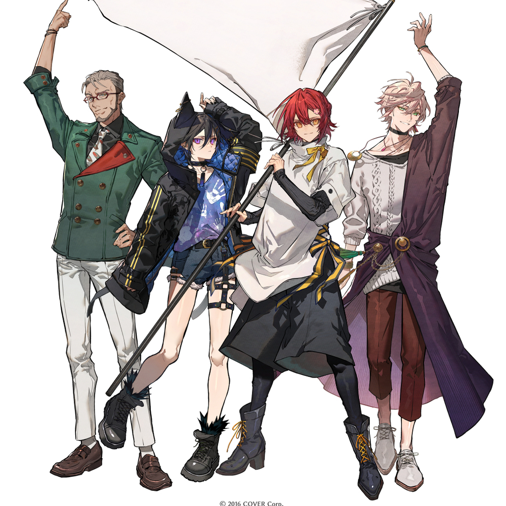 ホロスターズ三周年イラスト