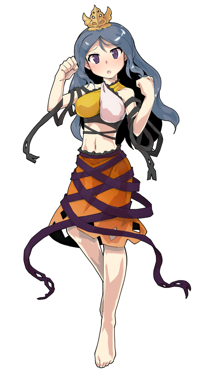 塵塚ウバメ立ち絵 表情差分