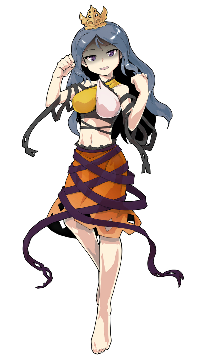 塵塚ウバメ立ち絵 表情差分