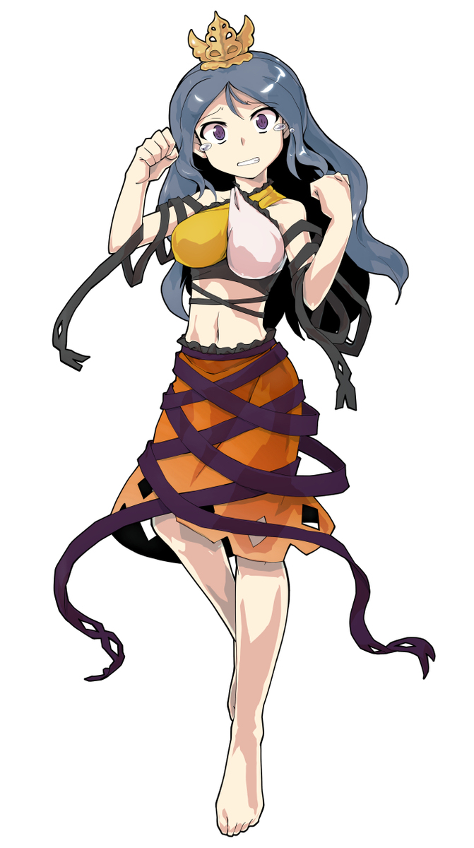 塵塚ウバメ立ち絵 表情差分