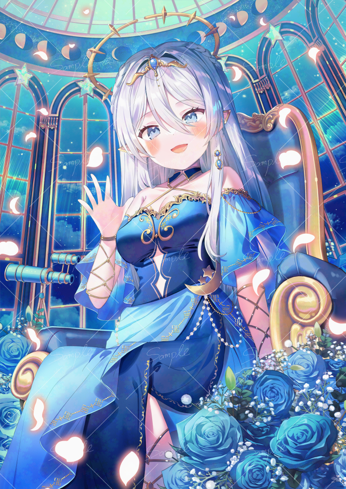 【お仕事】星七セレネさん活動用イラスト