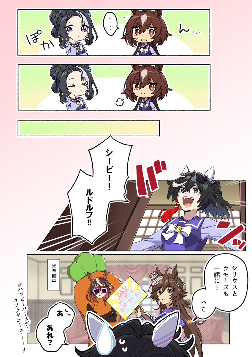 誕生日会話