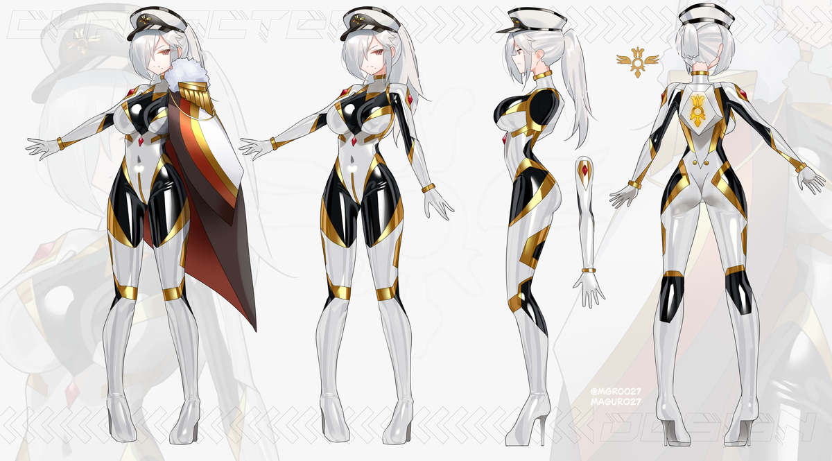 Liz - character design
